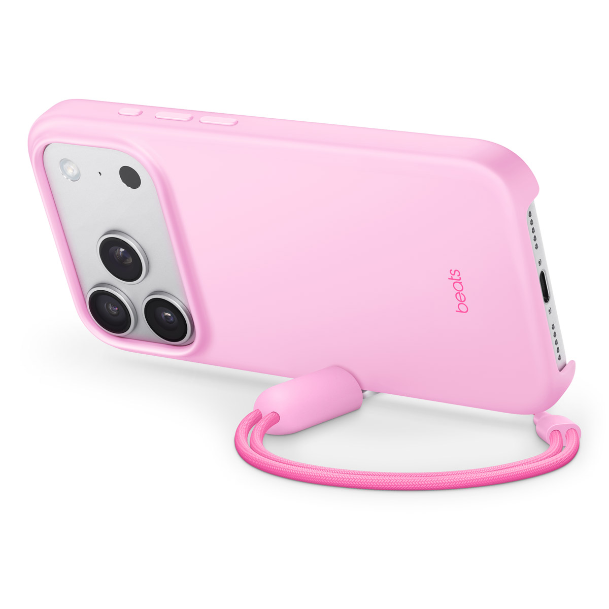 iPhone 17 Pro Kickstand Case Pebble Pink