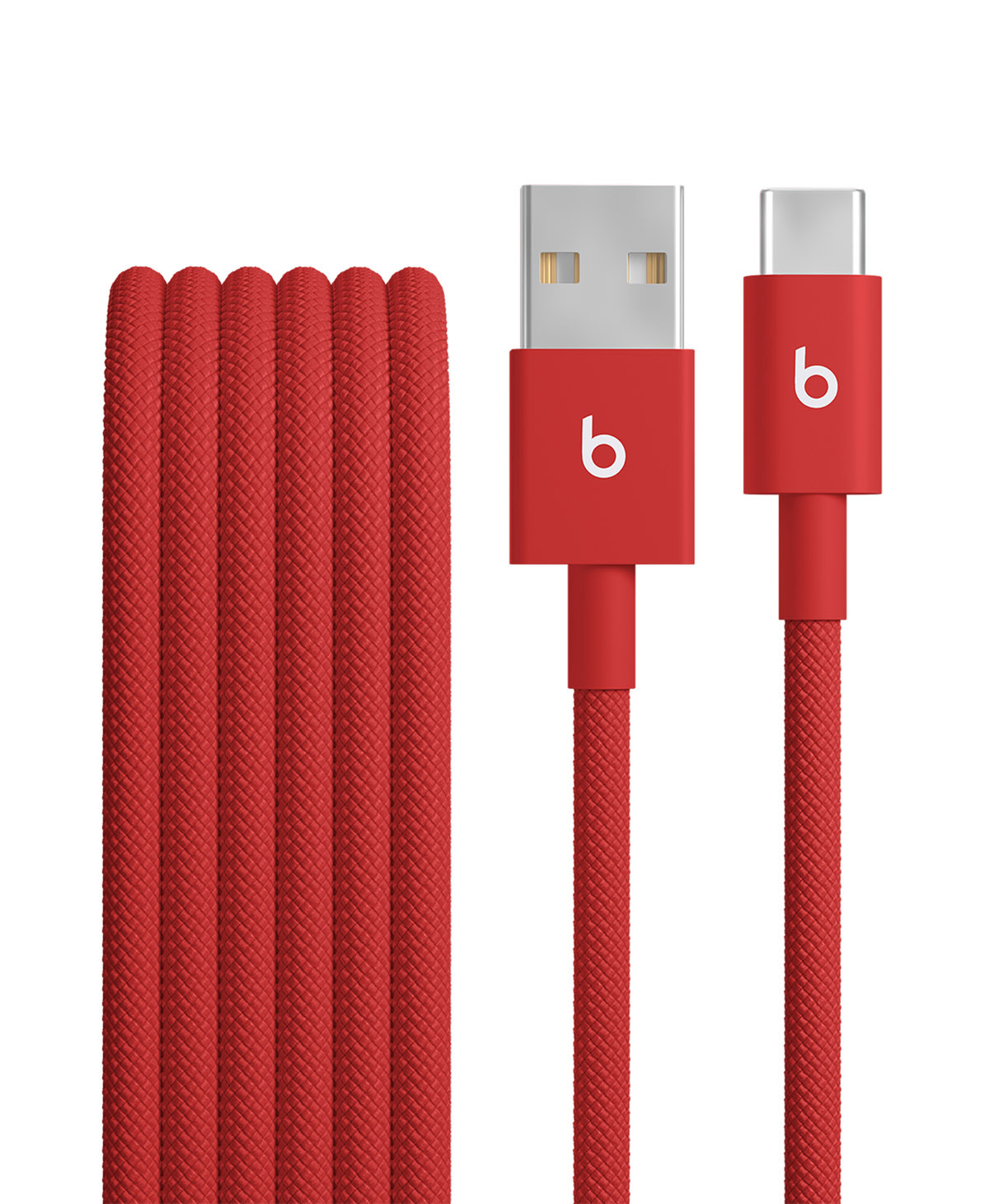 USB-A to USB-C Cable (5 ft) Rapid Red