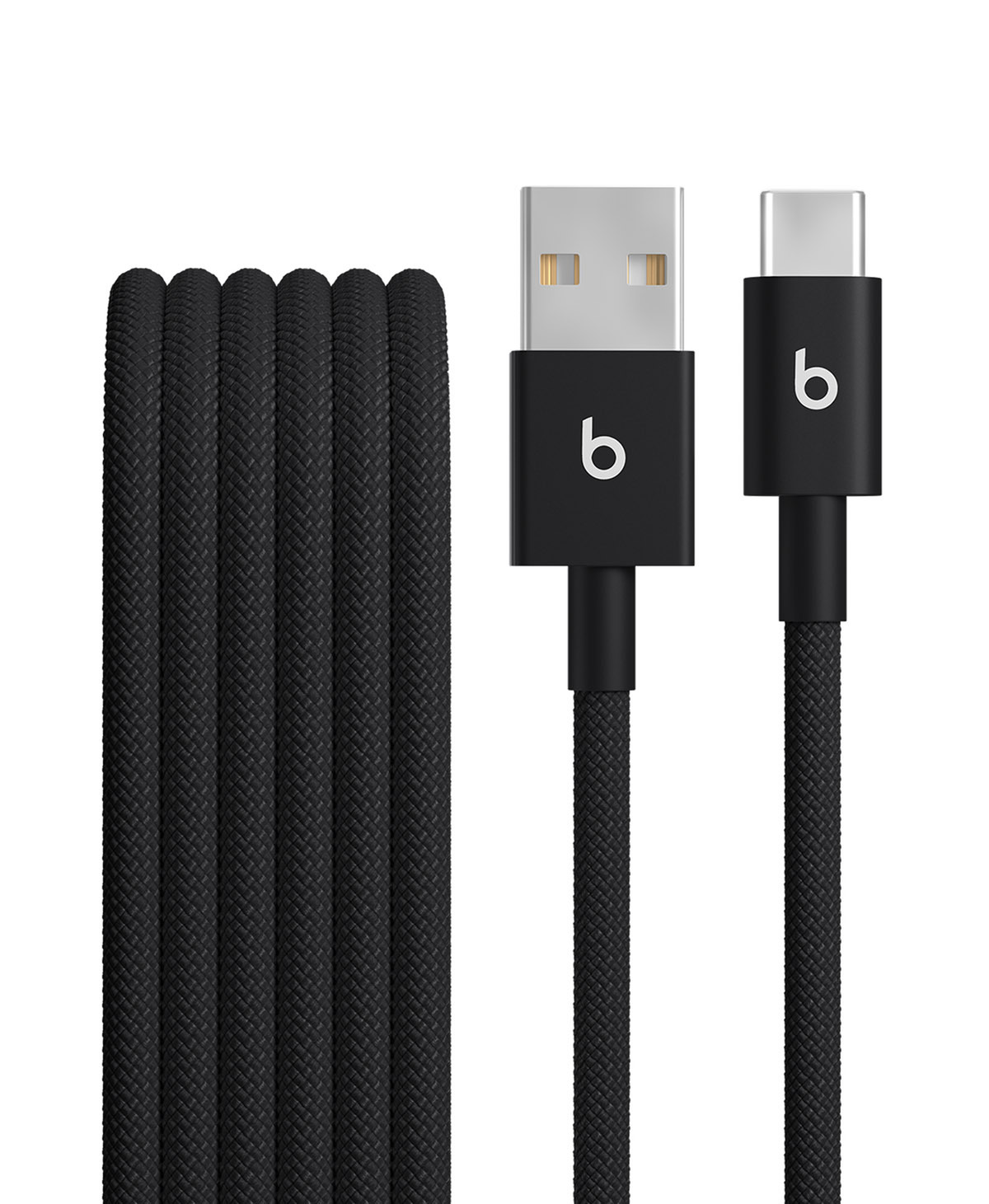 USB-A to USB-C Cables (2-Pack) Bolt Black