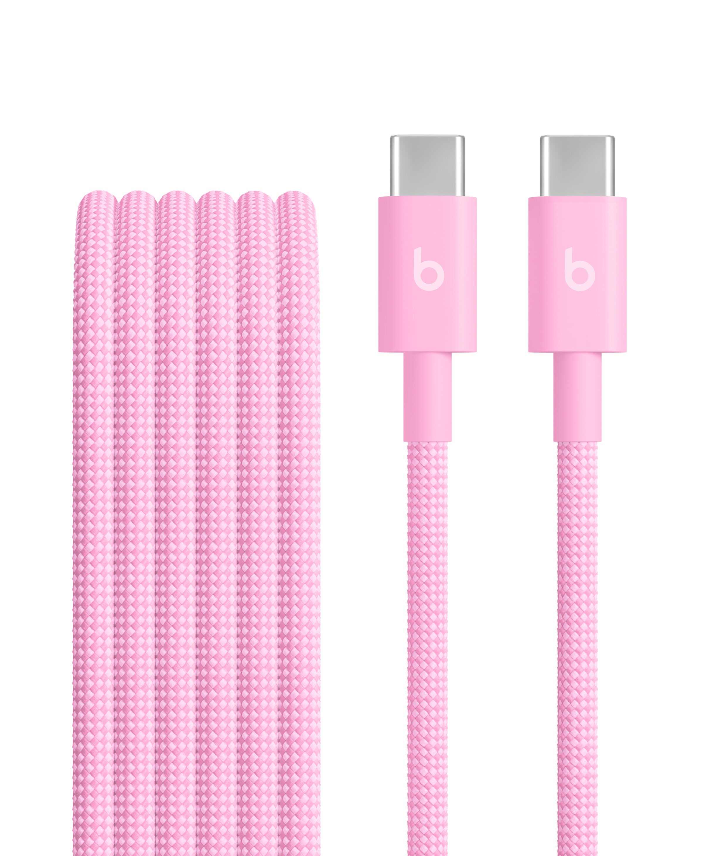 USB-C to USB-C Cable (5 ft) Power Pink